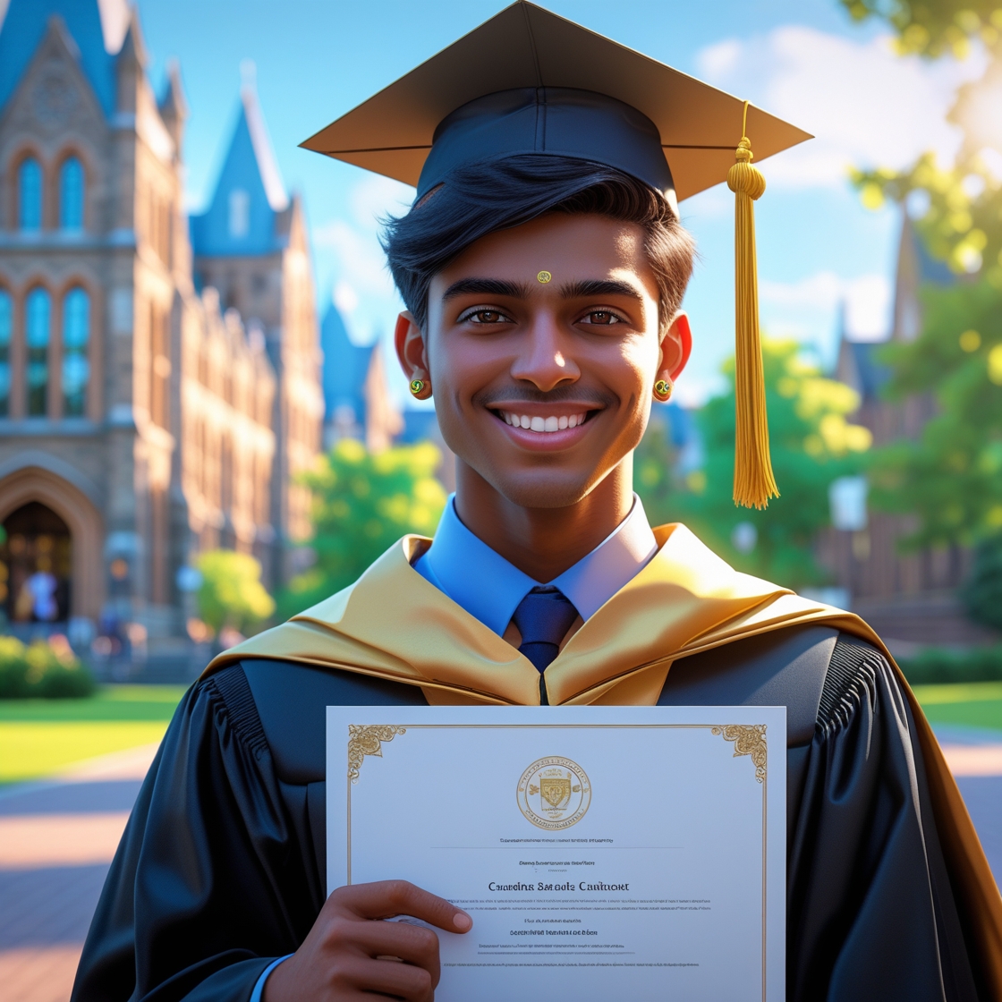 Leonardo_Phoenix_10_A_young_Indian_student_with_dark_brown_ski_2